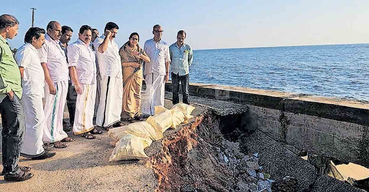 കാപ്പാട് തീരദേശ റോഡ്: പ്രവൃത്തികൾ ഉടൻ തുടങ്ങുമെന്ന് മന്ത്രി റോഷി