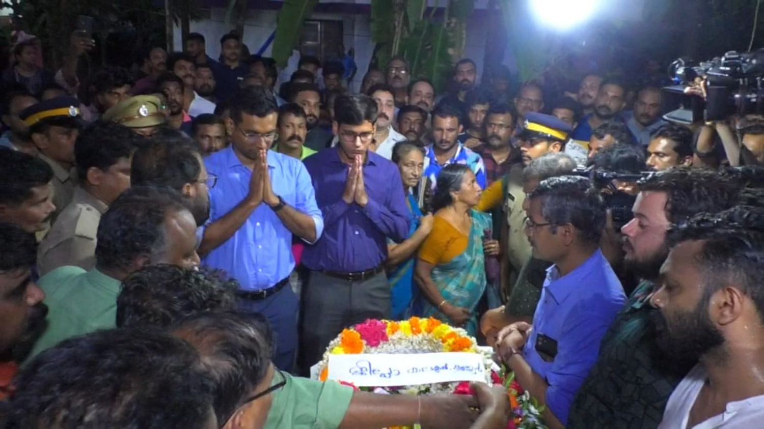 ധർമ്മടം സങ്കടക്കടലായി വിശ്വാസിന് അന്ത്യാഞ്ജലി : ചാലക്കര പുരുഷു