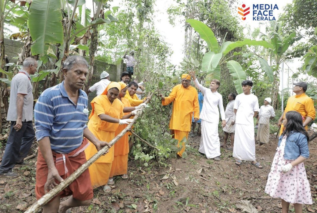 ഗുരുരത്നം സ്വാമി സാരഥിയായി; ശാന്തിഗിരി റിസര്‍ച്ച് സോണ്‍ ക്ലീന്‍