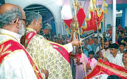 സൂനഹദോസ് പള്ളിയിൽ തിരുനാൾ കൊടിയേറി