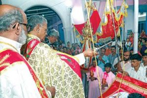 സൂനഹദോസ് പള്ളിയിൽ തിരുനാൾ കൊടിയേറി