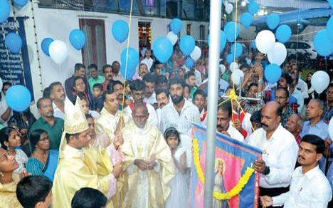 അമലോത്ഭവ മാതാ കത്തീഡ്രൽ ദേവാലയ തിരുനാളിനു കൊടിയേറി