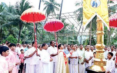 കണ്ണോത്ത് സെയ്ന്റ് മേരീസ് പള്ളിയിൽ തിരുനാൾ തുടങ്ങി