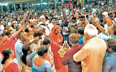 അഖിലഭാരത ഭാഗവത സത്രത്തിന് ചമ്മനാട് തിരിതെളിഞ്ഞു