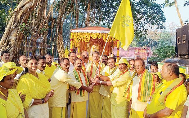 മീനച്ചിൽ യൂണിയൻ ശിവഗിരി തീർഥാടനത്തിന് തുടക്കമായി