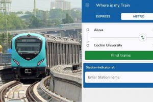 കൊച്ചി മെട്രോ ടൈംടേബിൾ ഇനി ‘വെയർ ഈസ് മൈ ട്രെയിൻ’ ആപ്പിലും
