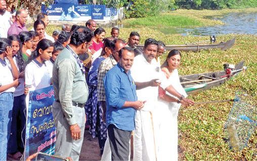 വേമ്പനാട്ട്‌ കായൽ പുനരുജ്ജീവനം‘പ്ലാസ്റ്റിക് മുക്ത വേമ്പനാട്’ കാംപെയ്‌ൻ