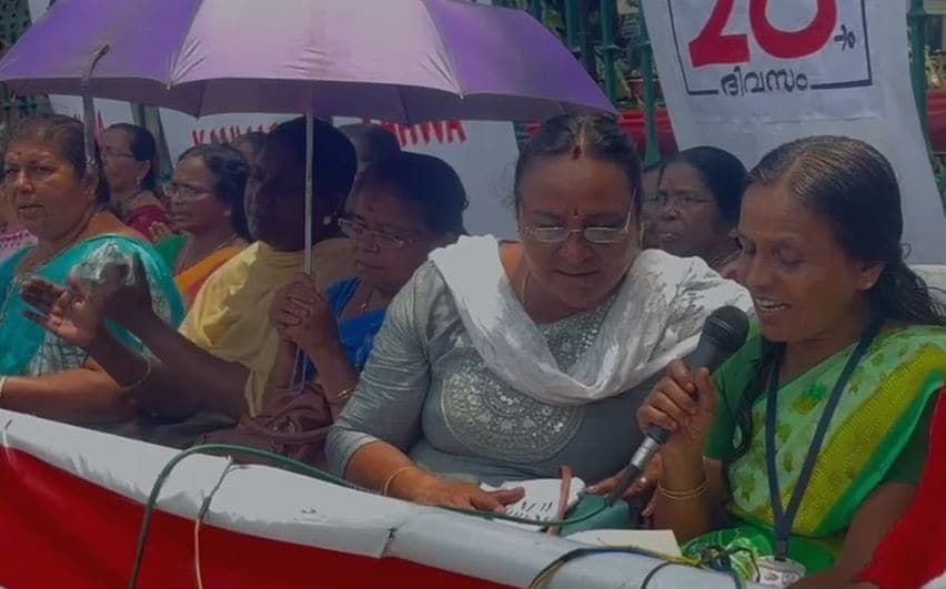 'അടിയന്തര ഇടപെടൽ വേണം'; ആശ വര്‍ക്കര്‍മാരുടെ സമരം ലോക്‌സഭയില്‍ ഉന്നയിച്ച് കോണ്‍ഗ്രസ് എം.പിമാര്‍