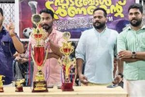 'ലഹരിയാവാം കളിയിടങ്ങളോട് 'ഫുട്ബോൾ ടൂർണമെന്റ്