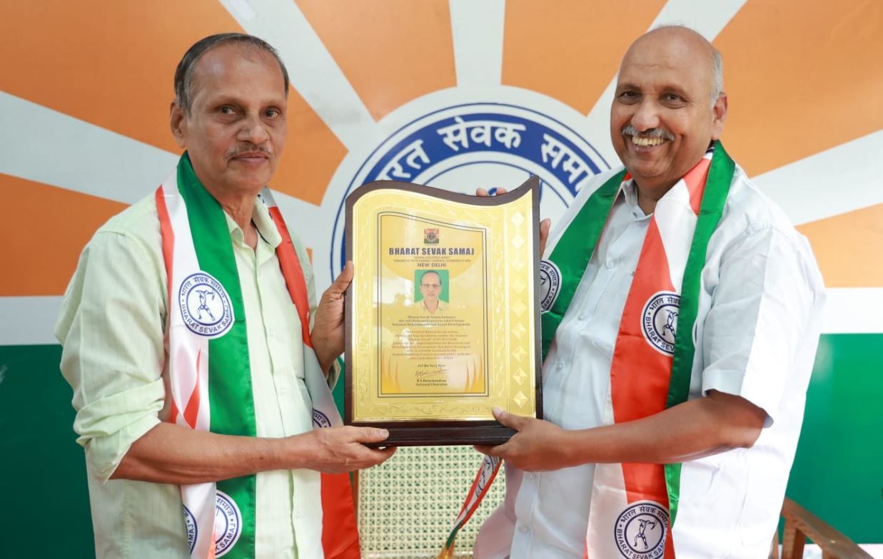 ഡോ.എം.എസ്.നായർക്ക് ഭാരത് സേവക് സമാജ് അവാർഡ്