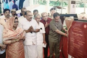 നവീകരിച്ച മാഹി റെയിൽവെ സ്റ്റേഷൻ നാടിന് സമർപ്പിച്ചു.
