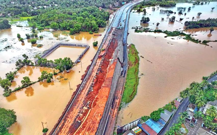 ദേശീയപാത; നിർമാണത്തിൽ പാളിച്ച