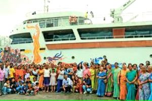 സ്വപ്‌നം കപ്പലേറി: കടലിലൂടെ അമ്മമാർക്ക് ആഹ്ലാദയാത്ര