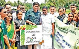 പാതയോരങ്ങൾ സൗന്ദര്യവത്കരിക്കാൻ വിദ്യാർഥികൾ