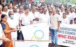 മയക്കുമരുന്നിനെതിരായ സന്ദേശവുമായി ഒളിമ്പിക് റൺ