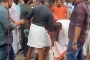 കുറ്റിയാടി രാസലഹരി-പെൺവാണിഭ കേസ്: ബിജെപി മാർച്ച് സംഘർഷത്തിൽ; സംസ്ഥാന പാത ഉപരോധിച്ച് പ്രതിഷേധം