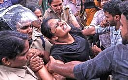 എസ്എഫ്ഐയുടെ രാജ്ഭവൻ മാർച്ചിൽ സംഘർഷം