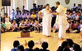 വേദിയിൽ 'പ്രേമലേഖനം': പ്രേക്ഷകരായി ബഷീർ കഥാപാത്രങ്ങൾ