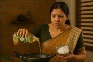 വെളിച്ചെണ്ണയിൽ തെന്നി അടുക്കള ബജറ്റ്