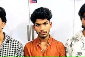 വ്യാജ ദൃശ്യങ്ങളുണ്ടാക്കി കോളേജ് വിദ്യാർഥിനിയെ ബ്ലാക്മെയിൽ ചെയ്തു; മൂന്നുപേർ പിടിയിൽ