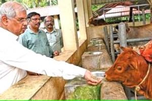 ഉദ്യാനപാലകനായി ഗവർണർ; കാർഷികസമൃദ്ധിക്കായി രാജ്്ഭവൻ