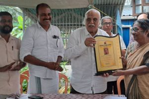 മികച്ച സാമൂഹ്യ പ്രവർത്തനത്തിന് ശ്രീമതി ടി . ദേവിക്ക് ദേശീയ പുരസ്കാരം .