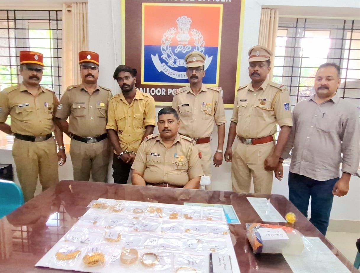പന്തക്കലിലെ മോഷണം : ഹോം നേഴ്സിൻ്റെ ഭർത്താവിൻ്റെ സഹോദരൻ അറസ്റ്റിൽ