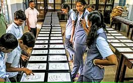 സമരപോരാളികൾക്ക് വരകളിലൂടെ ആദരവുമായി ചിത്രകാരൻ