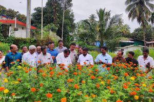 മയ്യഴിയുടെ മുറ്റത്ത് കർഷക സംഘത്തിന്റെ പൂക്കളങ്ങൾ പുഞ്ചിരിക്കും