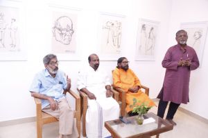 നമ്പൂതിരി ചിത്രങ്ങളുടെ പ്രദർശനം തുടങ്ങി