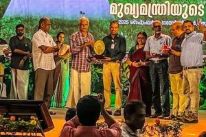 അരുവിത്തുറ കോളജിന് മുഖ്യമന്ത്രിയുടെ മികച്ച പച്ചത്തുരുത്തിനുള്ള അവാര്‍ഡ്