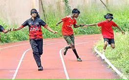 ഇൻക്ലൂസീവ് കായികോത്സവം: പതറാതെ കുട്ടികൾ; അതിരില്ലാ ആവേശത്തിൽ കായികമേള
