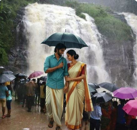 പണ്ടൊക്കെ ഞങ്ങൾ ഒരുകുടക്കീഴിൽ ...... : :രജിനി സൂരജ്,  ബാംഗ്ലർ