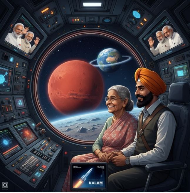 ചൊവ്വയിലേക്കൊരുയാത്ര :ഷർമ്മിള. പി
