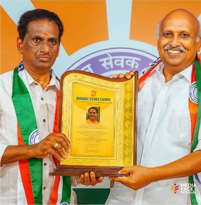 സംഗീത സാഗരത്തിന് സമാദരം: യു. ജയൻ മാസ്റ്റർക്ക് ഭാരത് സേവക് സമാജിന്റെ ദേശീയ പുരസ്‌കാരം :ദിവാകരൻ ചോമ്പാല