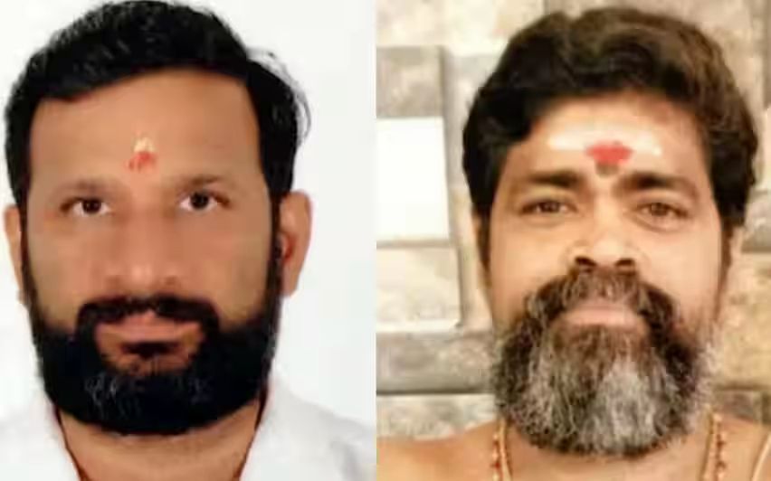 പ്രസാദ് നമ്പൂതിരി ശബരിമല മേൽശാന്തി, എം.ജി.മനു നമ്പൂതിരി മാളികപ്പുറം മേൽശാന്തി