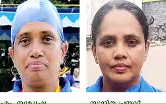 മെഡലണിഞ്ഞ് സഹോദരിമാർ