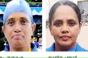 മെഡലണിഞ്ഞ് സഹോദരിമാർ