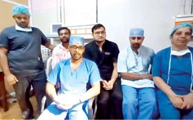 ആർത്രോസ്കോപ്പിക് റൊട്ടേറ്റർ കഫ് റിപ്പയർ വിജയകരം