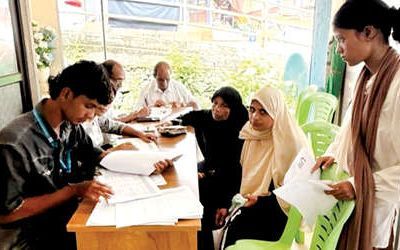 എ ഡേ വിത്ത് ബിഎൽഒ; പങ്കാളികളായി എൻഎസ്എസ് വൊളന്റിയർമാർ