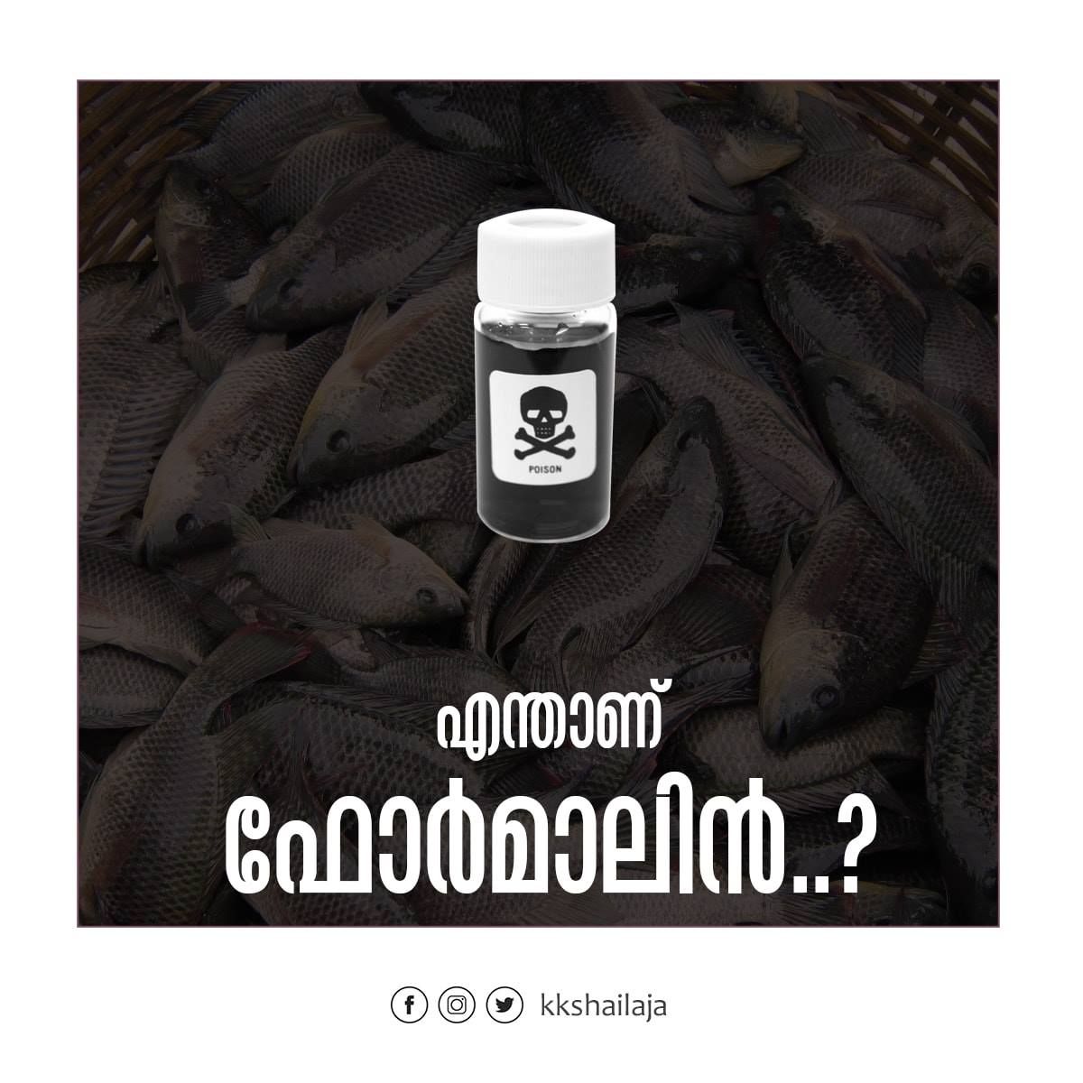 മീന്‍ കേടാകാതിരിക്കാന്‍ ഫോര്‍മാലിന്‍ ഉള്‍പ്പെടെയുള്ള അപകടകാരിയായ രാസവസ്തുക്കള്‍ ചേര്‍ക്കുന്നുവെന്ന പരാതികൾ വ്യാപകം !