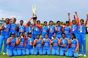 കാഴ്ചപരിമിതരുടെ ട്വൻറി-20 ലോകകപ്പ്: കപ്പുയർത്തി ഇന്ത്യൻ  വനിതകൾ