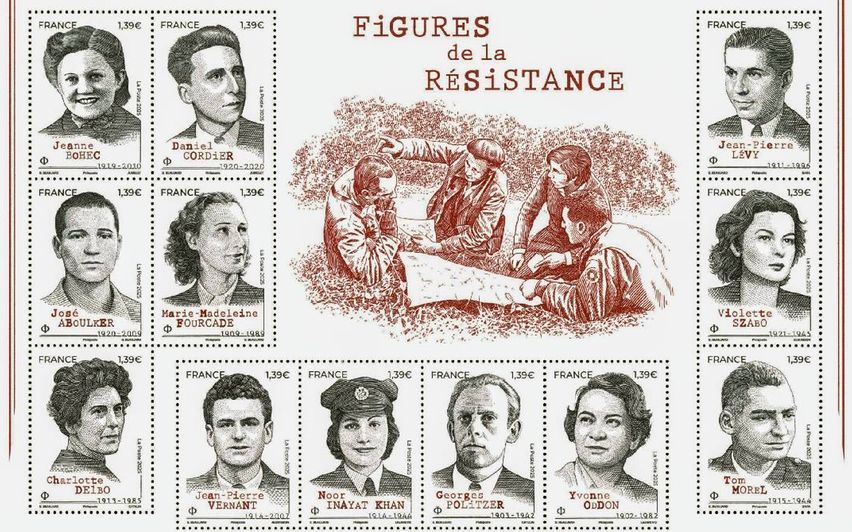 തപാൽ സ്റ്റാംപിലൂടെ നൂർ ഇനായത്ത് ഖാനെ ആദരിച്ച് ഫ്രാൻസ്