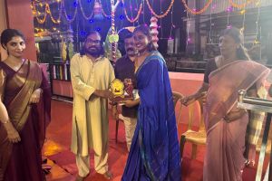 'രാസരസേ ചരം ', ദേശീയ നൃത്തോത്സവത്തിലെ കലാകാരികളെ അനുമോദിച്ചു.