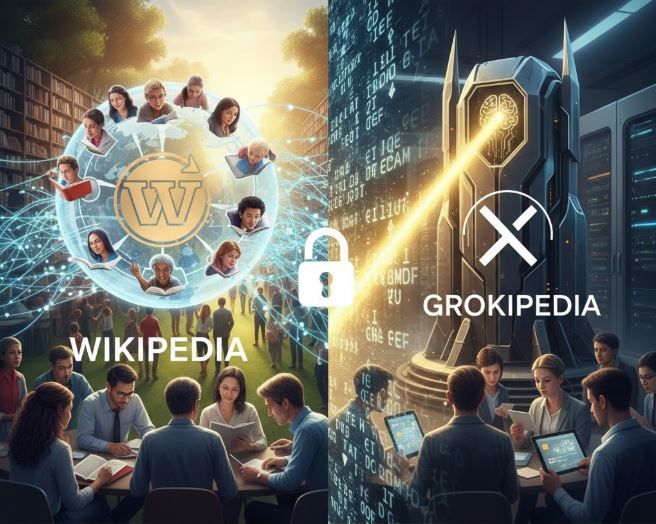 ഗ്രോക്കിപീഡിയ: അറിവിന്റെ ഭാവി ഒരു AI-യുടെ കൈകളിലോ? :ടി.ഷാഹുൽ ഹമീദ്