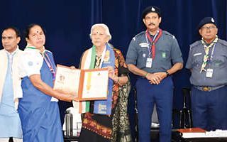 സിൽവർ സ്റ്റാർ അവാർഡ് എം. വസന്തയ്ക്ക്