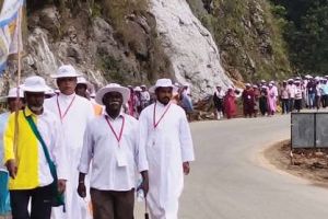 വിമലഗിരി പദയാത്ര തുടങ്ങി