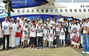 വാനോളം ഉയർന്ന് ഭിന്നശേഷി കുട്ടികളുടെ സ്വപ്‌നയാത്ര