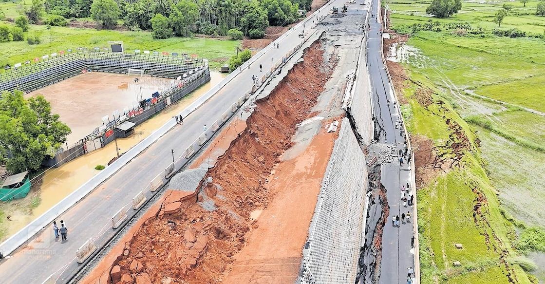 ദേശീയപാത തകർച്ച: പരിശോധനാ റിപ്പോർട്ട് ഇന്ന് നൽകും