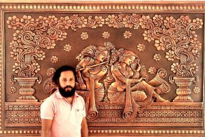 ശിൽപമുദ്ര: ഷാജി പൊയിൽക്കാവിനെ തേടി ഭാരത സേവക് സമാജ് ദേശീയ പുരസ്കാരം